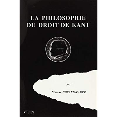 LA PHILOSOPHIE DU DROIT DE KANT