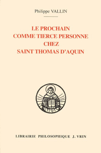 LE PROCHAIN COMME TIERCE PERSONNE DANS LA THEOLOGIE DE LA CREATION