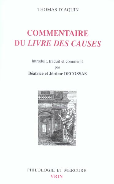 COMMENTAIRE DU LIVRE DES CAUSES
