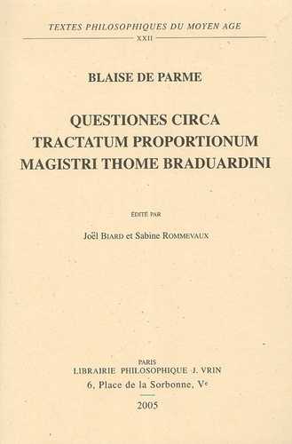 QUAESTIONES CIRCA TRACTATUM