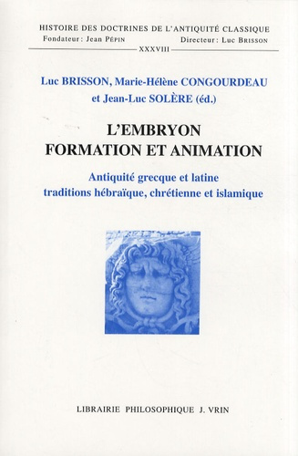L EMBRYON FORMATION ET ANIMATION