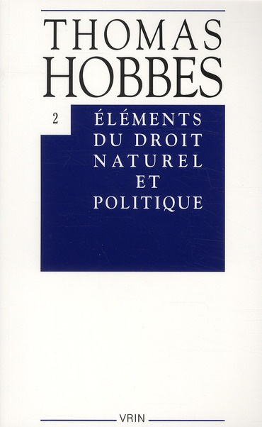 ELEMENTS DU DROIT NATUREL ET POLITIQUE