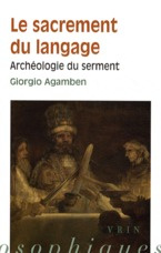 LE SACREMENT DU LANGAGE ARCHEOLOGIE DU SERMENT