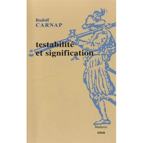 TESTABILITE ET SIGNIFICATION