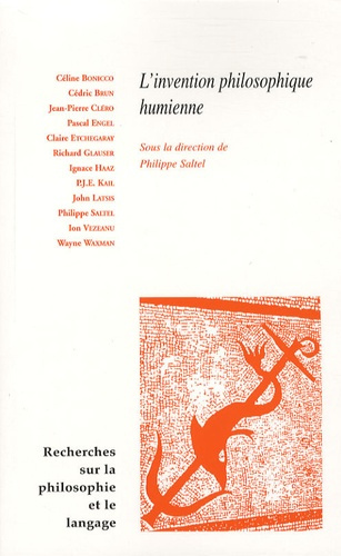 L INVENTION PHILOSOPHIQUE HUMIENNE