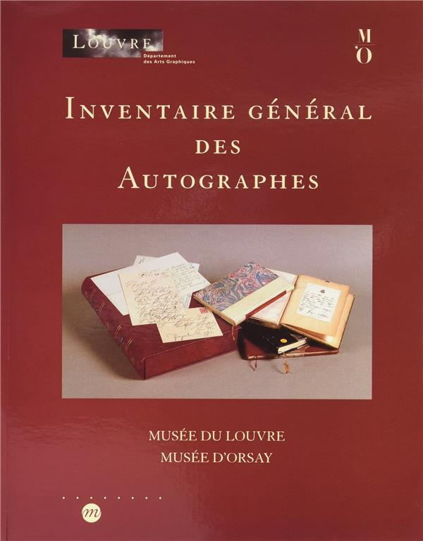 INVENTAIRE GENERAL DES AUTOGRAPHES