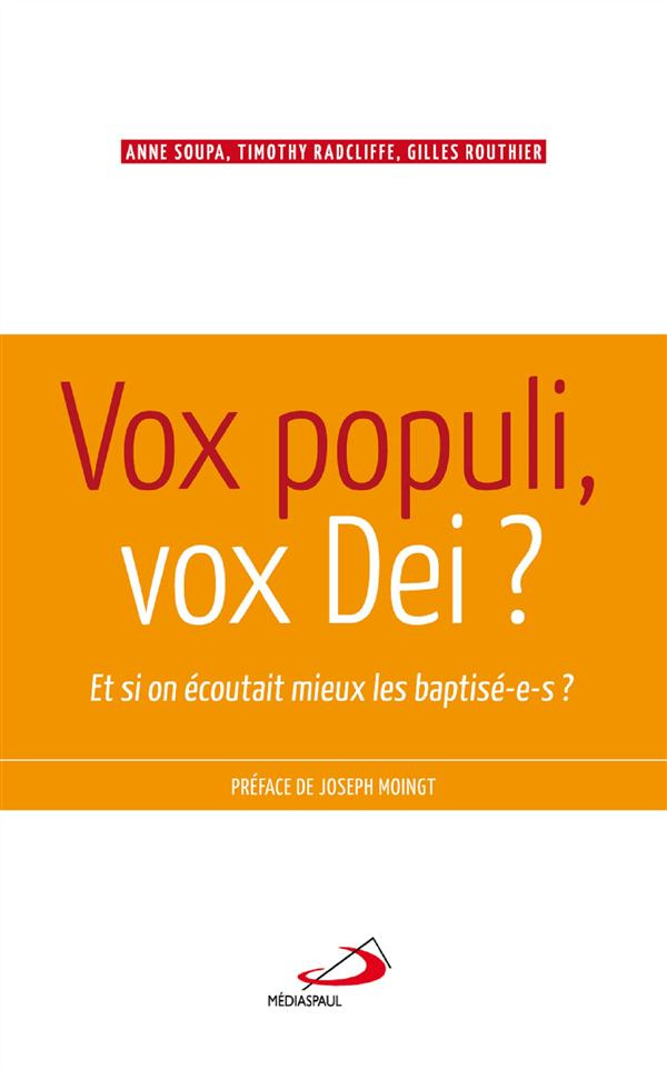 Vox populi, vox Dei ? Et si on écoutait mieux les baptisé-e-s ?