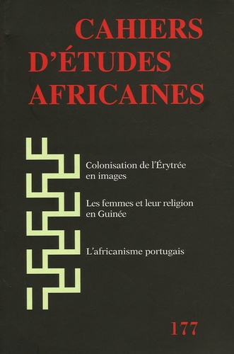 Cahiers d'études africaines N° 177