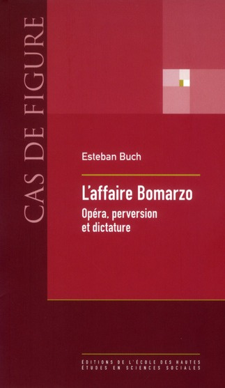 AFFAIRE BOMARZO - OPERA, PERVERSION ET DICTATURE