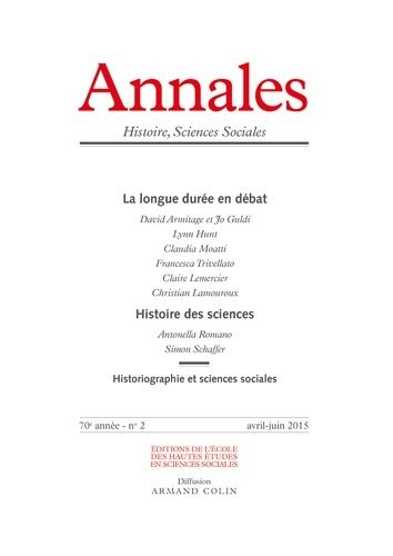 Annales Histoire, Sciences Sociales N° 2015/2