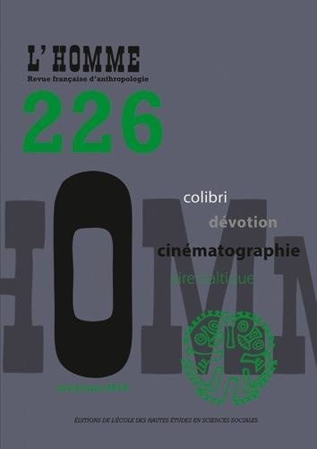 L'Homme N° 226, avril-juin 2018