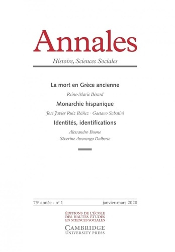 Annales. Histoire Sciences Sociales. N° 1, 2020, Le savoir des cartes