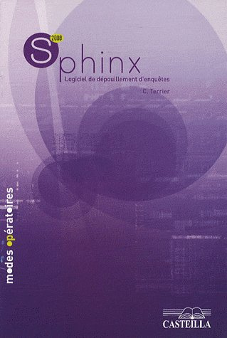 Sphinx. Logiciel de dépouillement d'enquêtes