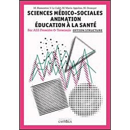 Sciences Médico-Sociales Animation Education à la santé 1e & Tle option structure