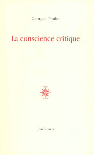 La conscience critique. 4e édition