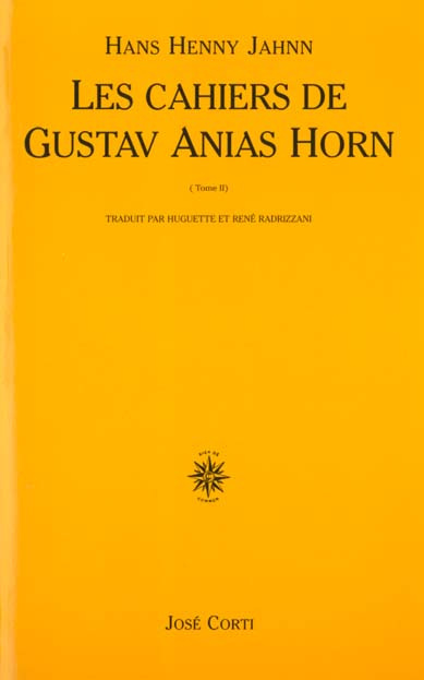Les cahiers de Gustav Anias Horn. Tome 2