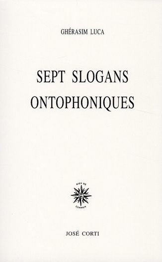 Sept slogans ontophoniques