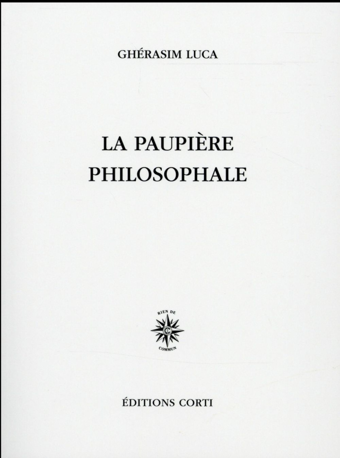 La paupière philosophale