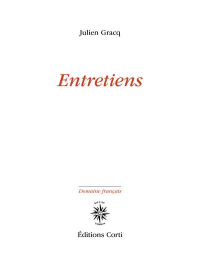 Entretiens