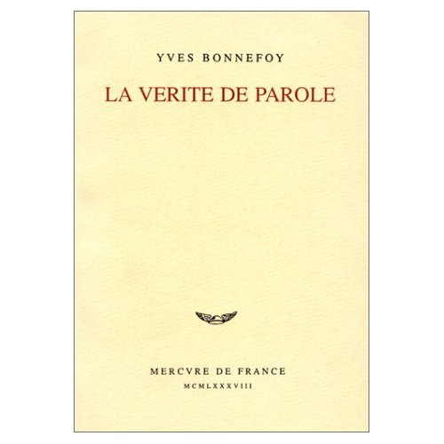 La Vérité de parole