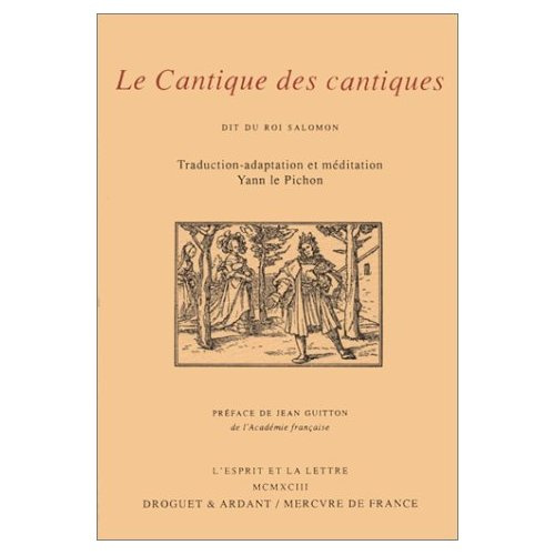 Le cantique des cantiques