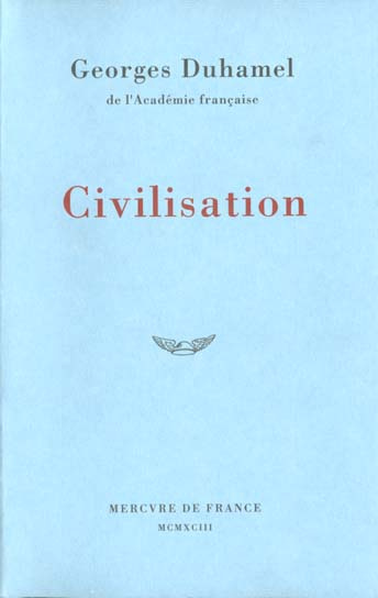Civilisation. 1914-1917
