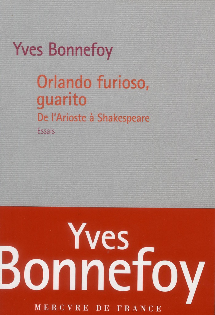 Orlando Furioso, Guarito. De l'Aristote à Shakespeare