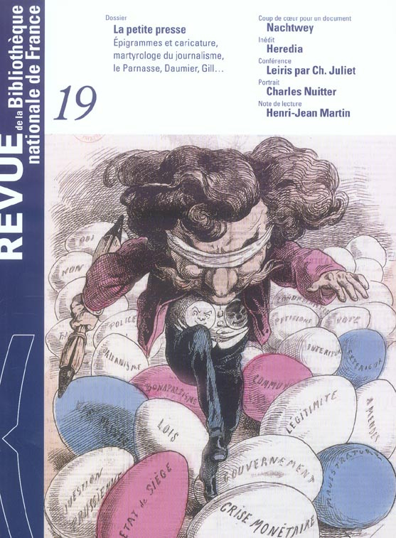 Revue de la Bibliothèque nationale de France N° 19/2005 : La petite presse