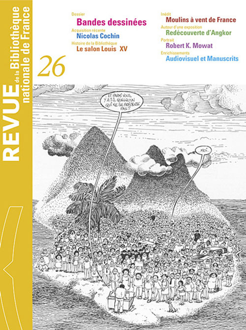 Revue de la Bibliothèque nationale de France N° 26/2007 : Bandes dessinées