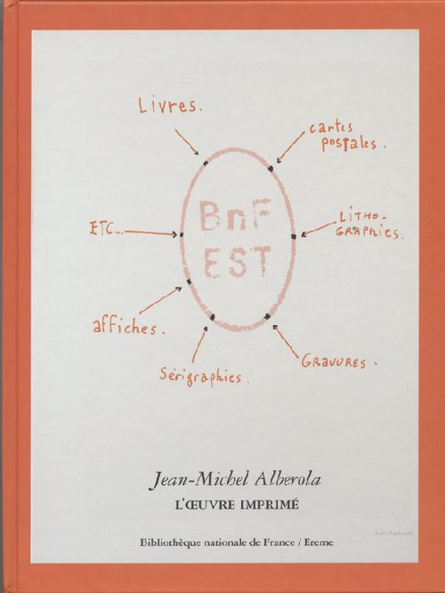 Jean-Michel Alberola, l'oeuvre imprimée