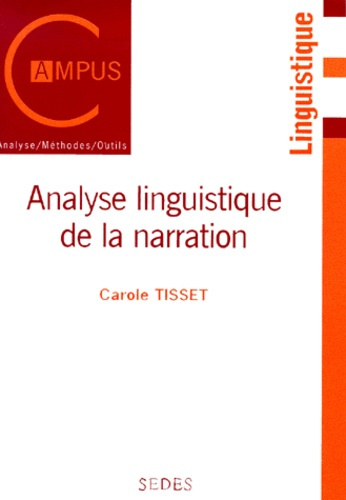 ANALYSE LINGUISTIQUE DE LA NARRATION