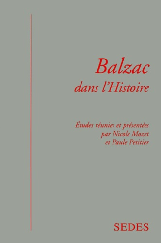 Balzac dans l'Histoire