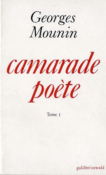 CAMARADE POETE T1 - VOL01