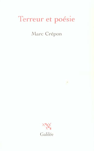 Terreur et poésie