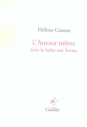 L'Amour même. Dans la boîte aux lettres