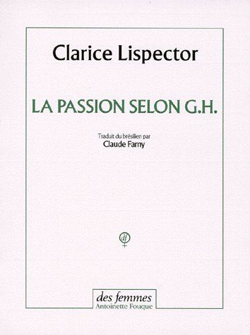 La passion selon G. H.
