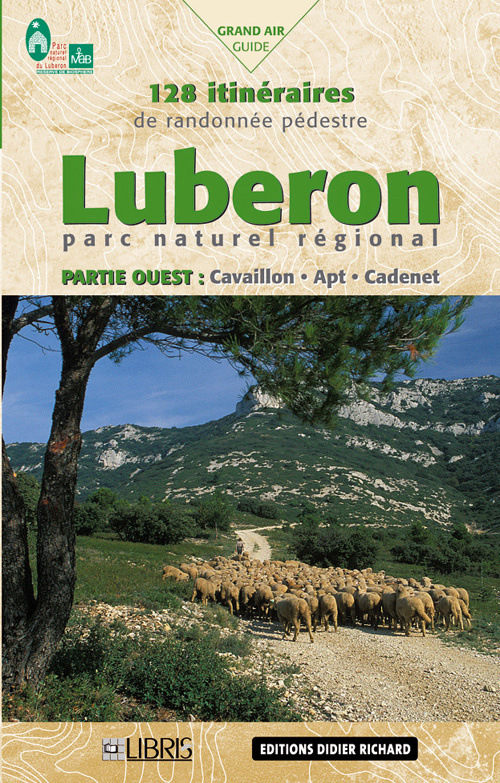 Luberon Parc naturel régional. Partie Ouest