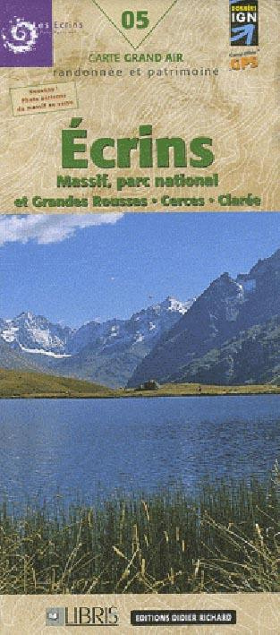 CARTOGUIDE ECRINS, MASSIF ET PARC NATIONAL - GRANDES ROUSSES, CERCES, CLAREE