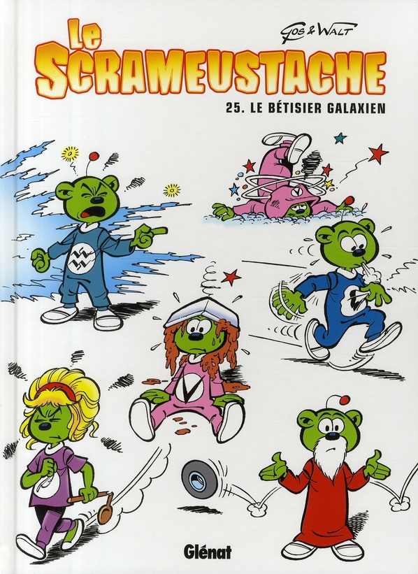 Le Scrameustache Tome 25 : Le bêtisier galaxien