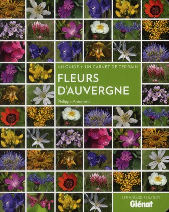 Fleurs d'Auvergne. Un guide un carnet de terrain