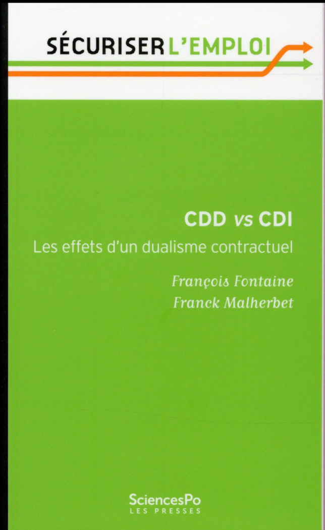 CDD vs VDI - Les effets d'un dualisme contractuel
