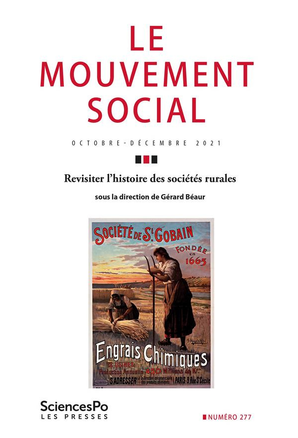 Le mouvement social N° 277, octobre-décembre 2021 : Revisiter l'histoire des sociétés rurales