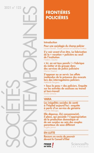 Sociétés contemporaines N° 122