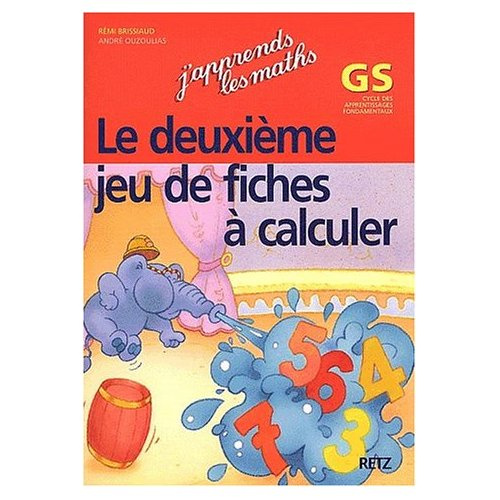 Le deuxième jeu de fiches à calculer GS