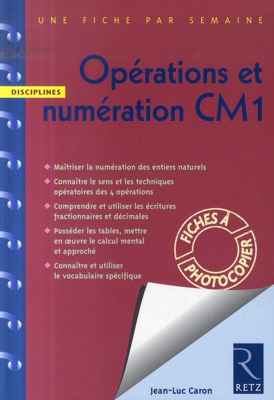 Opérations et numération CM1