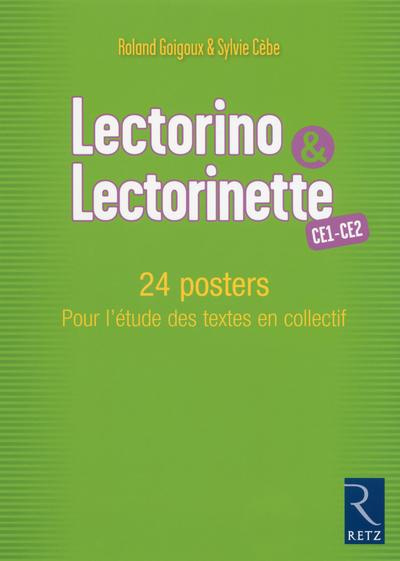 Lectorino & Lectorinette CE1-CE2. 24 Posters