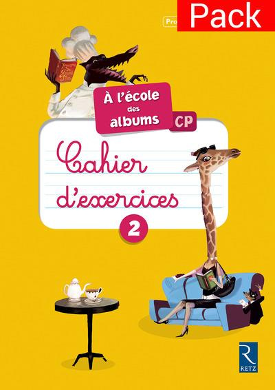 A l'école des albums CP série jaune cahier 2. 10 exemplaires