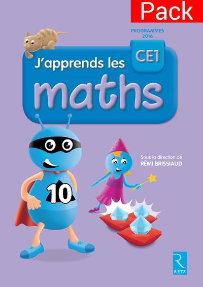 J'apprends les maths CE1. Pack de 10 , Edition 2016