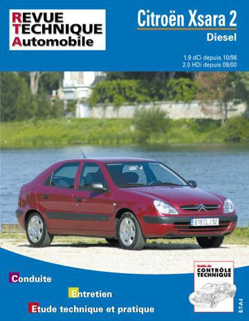 Rta 644.2 citroen xsara 2 diesel depuis 10/98