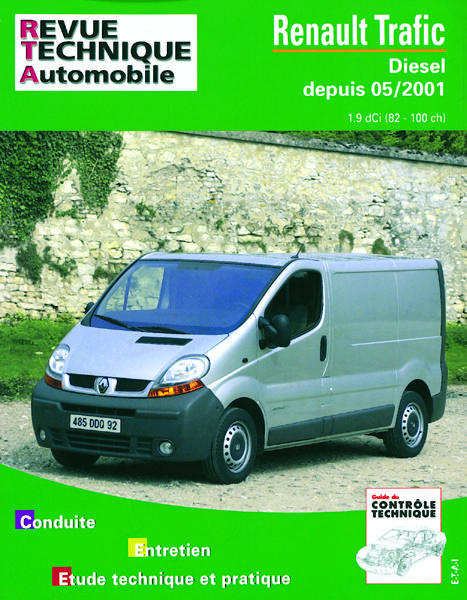 Rta 655.1 renault trafic diesel depuis 5/01